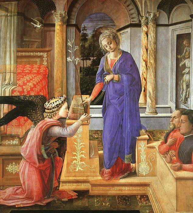 Fra Filippo Lippi Annunciation  aaa oil painting picture